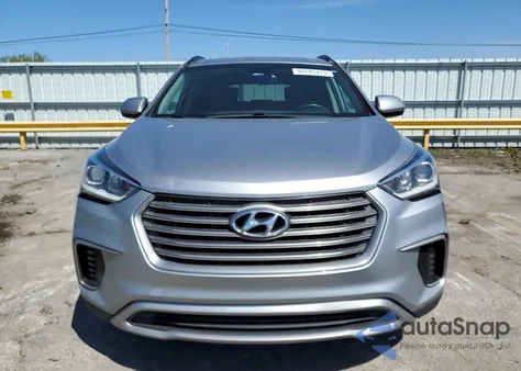 2017 Hyundai Santa Fe Se from USA, damaged, VIN KM8SMDHF5HU182727